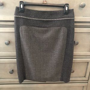 Women’s 21 inch fully lined long skirt. Flattering panel detailing.